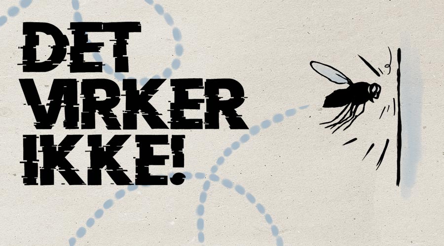 Destruktive mønstre og fastlåste konflikter i parforholdet symboliseret ved nyttesløse gentagelser af de samme konflikter der ikke virker.