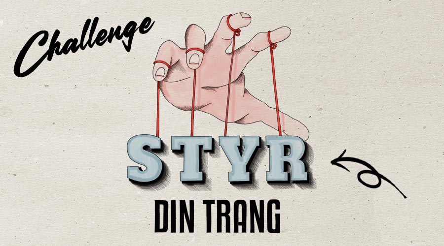 Impulskontrol og håndtering af konflikter i parforholdet symboliseret ved styring af egne reaktioner.
