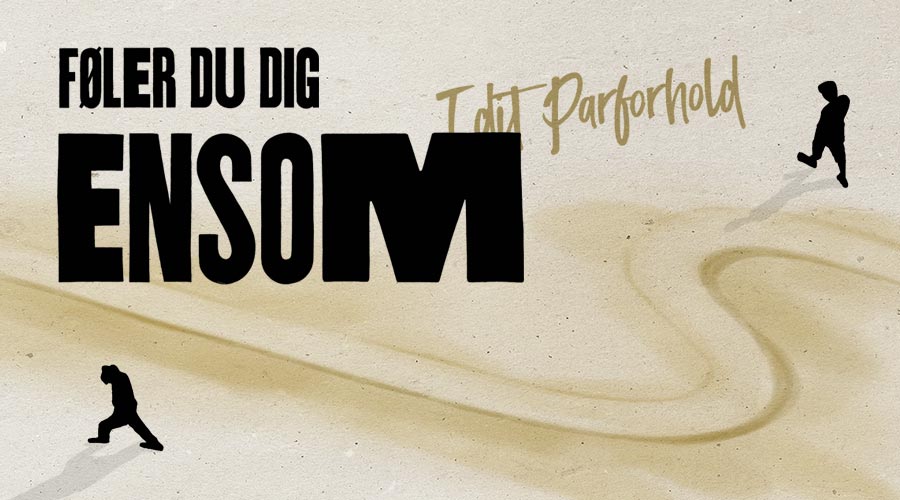 Illustration til siden om ensom i parforholdet